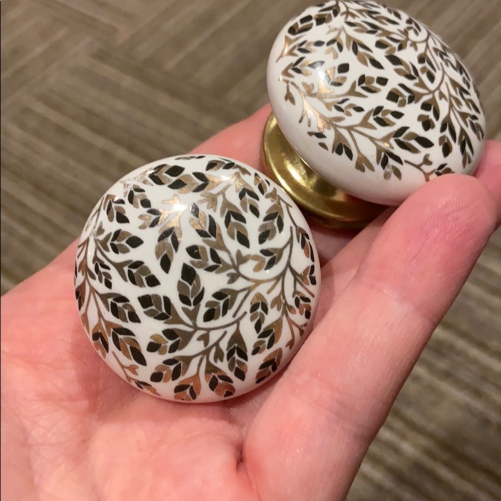 Two Drawer knobs